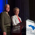 Keynote speakers Commandant of the Marine Corps General James F. Amos, USMC, and Mrs. Bonnie Amos